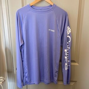 Columbia PFG Long Sleeve Shirt - Purple